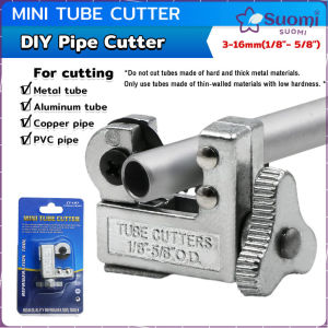 Mini Tube Cutter 1.5"-5.8" (3-16mm) for Cutting Aluminum/Plastic Tube/Copper/thin Stainless Steel