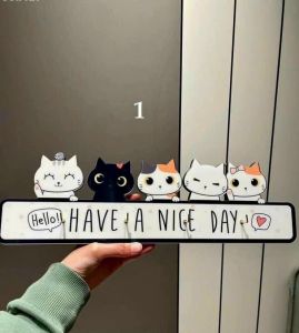 Combo 2 Móc Treo Đồ  HAVE A NICE DAY Dán Tường Đa Năng Decor Trang Trí Nhà Cửa Phong Cách Nhật Bản