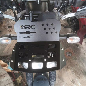 QMSTART Racing Motorcycle Front Headlight Upper Carrier Luggage Rack Cargo Shelf Carry Support Basket Holder Bracket For YAMAHA PG1 PG 1 PG-1 2023 2024 2025 2026
