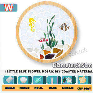 TASMO Mosaic Tiles For Crafts Mosaic Kits For Adults Mixed Color Mosaic Kits With Tools For Adults Mosaic Crafts Iadmy