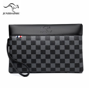Tas Tangan Clutch Pria Wanita Dompet Tangan Dompet Besar Tipis Serbaguna Import Bahan Kulit PU Premium Model Terbaru