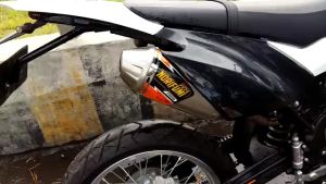 Knalpot Norifumi Rocket 4 Titanium: Pilihan Terbaik untuk CRF KLX dtracker WR155