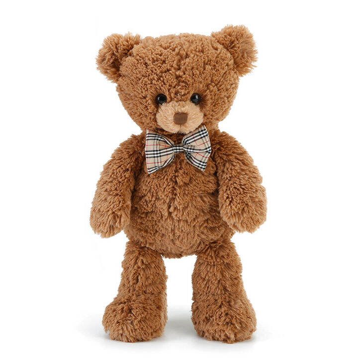 40CM Cute Bow Tie Bear Doll Plush Toy Hug Bears Dolls Children Birthday ...