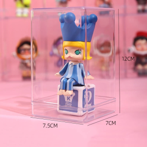 1 PCS Dustproof Transparent Acrylic Cartoon Figurine Display Box Doll Car Model Storage Display Box Organiser Cabinet