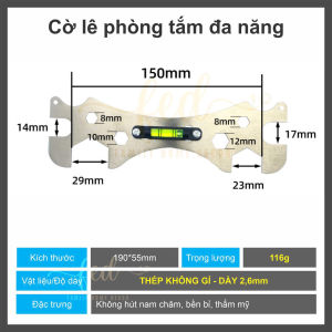 Cờ Lê Phòng Tắm Đa Chức Năng - Cờ Lê Inox Không Gỉ Sửa Chữa Hệ Thống Vòi Sen Vòi Nước Trong Nhà