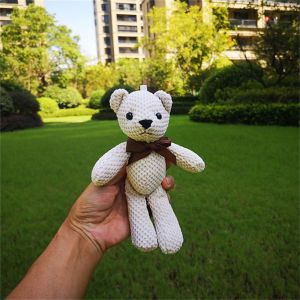 SDRYHTDH Cute Birthday Gift Key Pendant Toy Decorations Plush Pendant Stuffed Animals Soft Toys Bear Stuffed Toys Bear Plush Toy