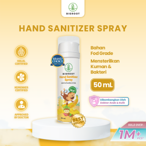 Bigroot Care Hand Sanitizer Spray Banana 50ml Foodgrade dan Halal