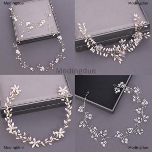 [COD] Modingdue Women Headbands Rhinestone Flower Headband Wedding Hair Accessories For Women Bridal Headband Hair Jewelry Wedding Accessories