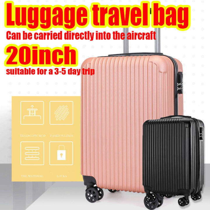 AIHOME Luggage Travel Bag 20 Inch Portable Trolley Suitcase Universal ...