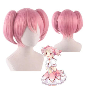 Anime Kaname Madoka Cosplay Costume Magica Kaname Dress Wig Kaname Madoka Outfits for Comic Con