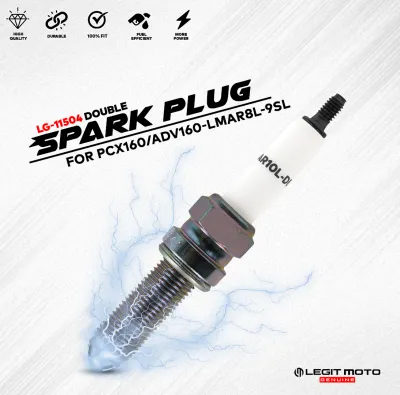 LEGITMOTO PCX 160 V1 ADV 160 SPARK PLUG LMAR8L-9SL / LMAR10L-DB IRIDIUM SPARK PLUG FOR HONDA PCX/ADV MOTORCYCLE