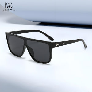 LouisWill Fashion Polarized Sunglasses Men’s Sunglasses Square Frame Sunglasses Classical Driving Sunglasses UV400 Clear Vision Sunglasses Cycling Riding Running Fishing Glasses for Men