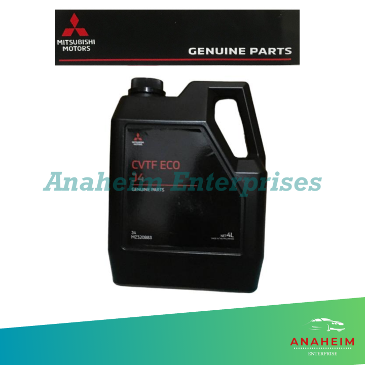 Mitsubishi Mirage CVTF J4 (Continously Variable Transmission Fluid) 4 ...