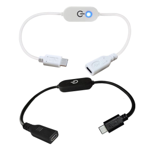 Type C Male to Female Touch Dimmer Controller with No Flicker and Blue Indicator Cable for Comfortable Lighting