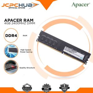Apacer RAM 4GB | 8GB DDR4 2666Mhz | 2400Mhz DIMM Desktop Memory Module for Desktop Memory RAM