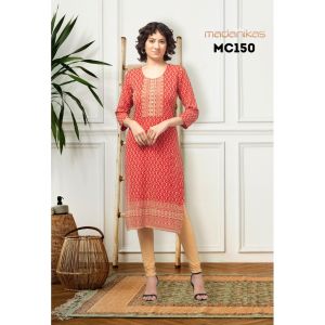 Madanikas Chikan Embroidered Kurti for Women MC Series