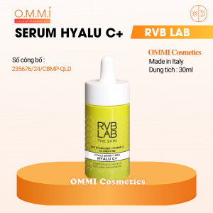 RVB LAB - Serum HYALU C+ giúp sáng da căng bóng chống lão hóa da (30ml) | OMMI Cosmetics