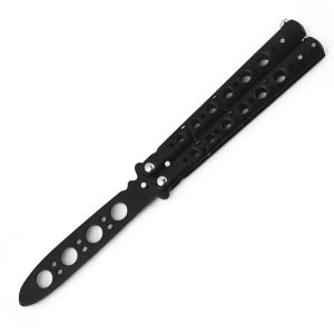 Hanson8 Portable Butterfly Training Foldable Pocket Flail Uncut Blade Butterfly Comb Training Tools 2B5Z7