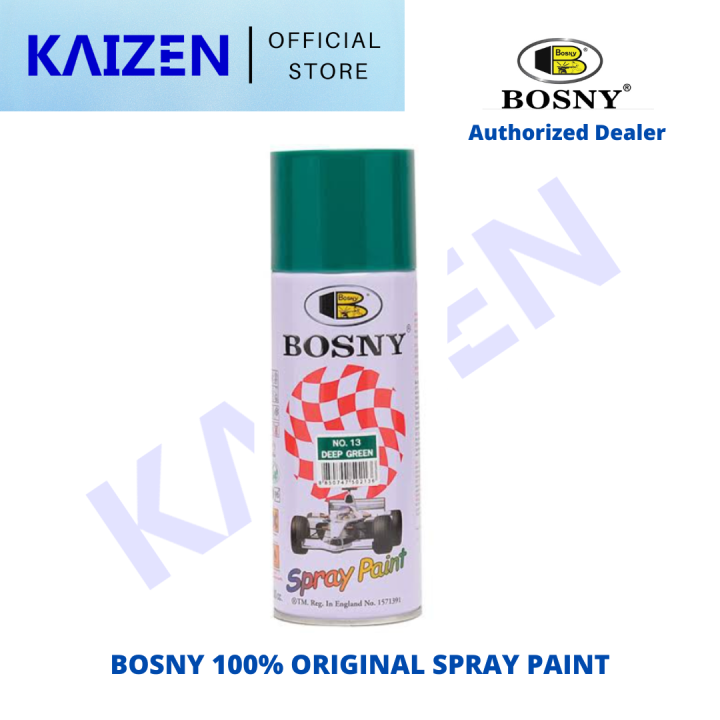 13 DEEP GREEN BOSNY SPRAY PAINT ORIGINAL Lazada PH