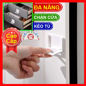 Tay Nắm Mở Tủ Dụng Cụ Đẩy Tay Kéo Cửa Chốt Khóa Cửa Lùa Cửa Trượt keo dán