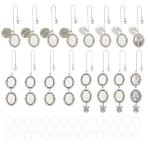 Making Part Heart Pendant Wedding Bouquet Photo Charm Photo Brooch Pendant Bridal Charm Base for Brooch