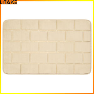 Litake Brightly Rectangle Front Entrance Door Mat Non Slip Backing Outdoor Indoor Doormat Entryway Floor Mat Shoe Scraper (40cmx60cm/50x80cm)