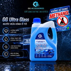 Nước Rửa Kính Ô Tô Cao Cấp GG Ultra Glass 2.75L Làm Sạch Kính Xe Bảo Vệ Cần Gạt Tăng Tầm Nhìn