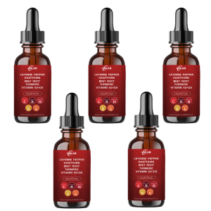 Beet Root Drops Vitamin Supplement Ginger Pepper Vitamin Drops Cayenne Drops Vitamin Supplement 60ml
