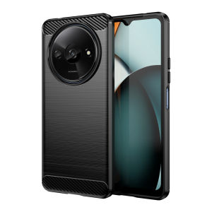 Rubber Casing For Xiaomi Redmi A3 4G RedmiA3 Redmy A 3 Redmia3 2024 Phone Case Carbon Fiber Shockproof Silicone Bumper Back Cover