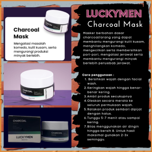 LUCKYMEN Charcoal Mask