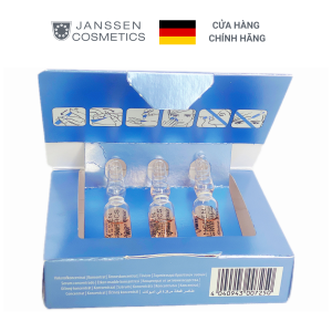 Tinh chất dưỡng sáng hồi phục da Janssen Cosmetics Brilliance Shine Elixir 3 ống x 2ml & 1 ống lẻ 2ml
