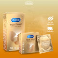 [CHE TÊN] Bao Cao Su Durex Real Feel Siêu Mỏng 0.024mm Siêu Chân Thật Mỏng Như Không Size 56mm - Ba Con Sói For Man. 