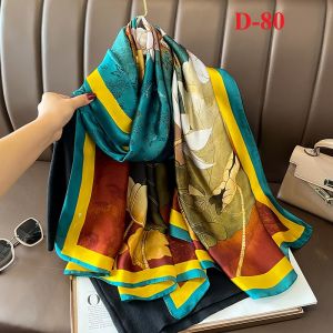 Khăn choàng lụa dáng dài 180x90cm Áo chống nắng thời trang Quảng Châu mẫu mới 2023