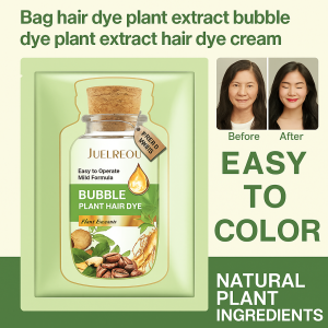 Plant Extract Bubble Hair Dye Home Use Hair Dye Cream Chestnut Brown Black Brown Coffee Gentle No Damage To Hair Easy To Color植物提取染发膏