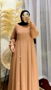 ALISHA MUSLIM FASHION // GAMIS PUTIH TERBARU GAMIS CERUTY FASHION MUSLIM // BISA COD // HARGA MURAH // GROSIR ECER