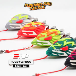 EXP Rugby Z Mini Soft Frog | 3cm / 3.5cm 8g | Snakehead Hunter Haruan Bujuk Umpan Casting Haruan Katak Getah Tiraun Fishing Lure EXP Fishing Official Made In Thailand | Ready Stock Malaysia