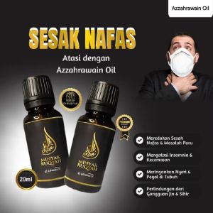 MINYAK RUQYAH AZZAHRAWAIN OIL 9in1 UNAI ORIGINAL Minyak Terapi Rukiyah Oleh Ustadz Nuruddin Al Indunissy