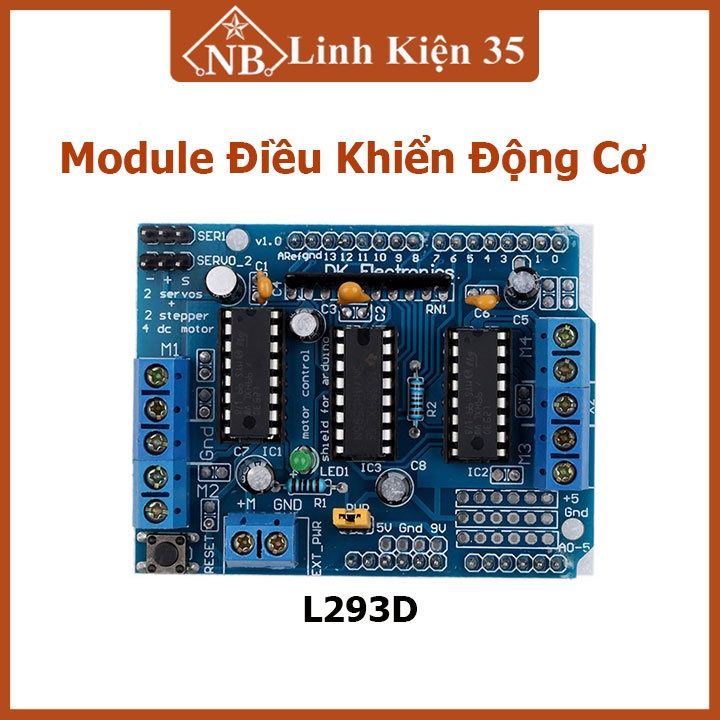 Mạch module điều khiển động cơ L293D | Lazada.vn