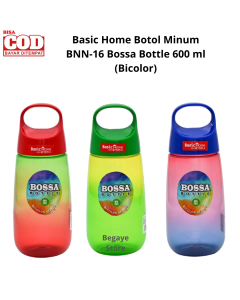 Botol Minum Dua Warna 600 ml Basic Home Lion Star | BNN-16 Bossa Bottle 600 ml (BICOLOR) BPA Free