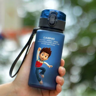 Paw Patrol Water Cup Primary School Boys and Girls Cute Water Bottle 400ML Cartoon Animation Children Kindergarten School Special Water Bottle