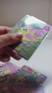 50Pcs/Set 56x87mm 63.5x88mm Card Sleeves Transparent PP Kpop Card Holders Postcards Films Waterproof idol Album Photo Sleeve  Honkai: Star Rail Elysia