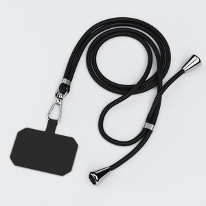 Multifunctional phone case Nylon card adjustable buckle for slanting neck lanyard