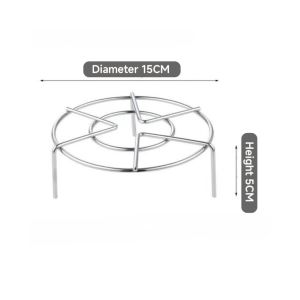 Multi-Purpose Stainless Steel Steaming Frame/ High-Foot Steam Rack/ Water Thickening Steaming Frame/ Tripod Steam Rack
