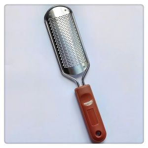 J Cây chà gót chân inox 304 - Dụng cụ chà gót loại mới bén hiệu quả cho vùng da bị chai sần (có thể thay mặt chà) CINDY