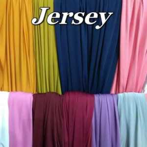 Kain Jersey Spandex Zoya Polos Eceran Meteran (Harga per 05m) Murah