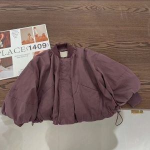 Oversize Korean Boys Baseball Jacket Spring Autumn Clothing Girls Loose Zipper Jacket 2026 New Fashion Handsome Top for Babies2026