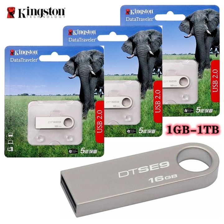 💫💫โปรโมชั่น💫 Kingston DTSE9H Pendrive 1GB 2GB 4GB 8GB 16GB 32GB 64GB  128GB 1TB Data Traveler SE9 USB USB Flash Drive