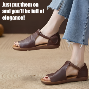 Womens Sandals Fashion Open-toed Shoe Focus Wear-resistant and Long-lasting Lightweight