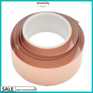 【ROYALBELLEY】 Băng bảo vệ lá đồng EMI 50mm x 3m hàng rào tự dính dẫn điện cho đàn guitar mới