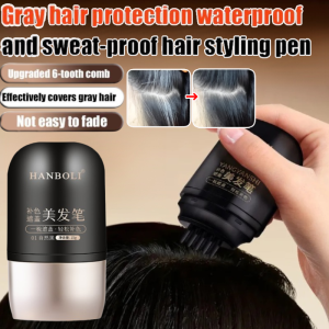 Waterproof And Sweat-proof Hair Dye Pen Covering White Hair Long-Lasting No-Wash Hair Dye Comb